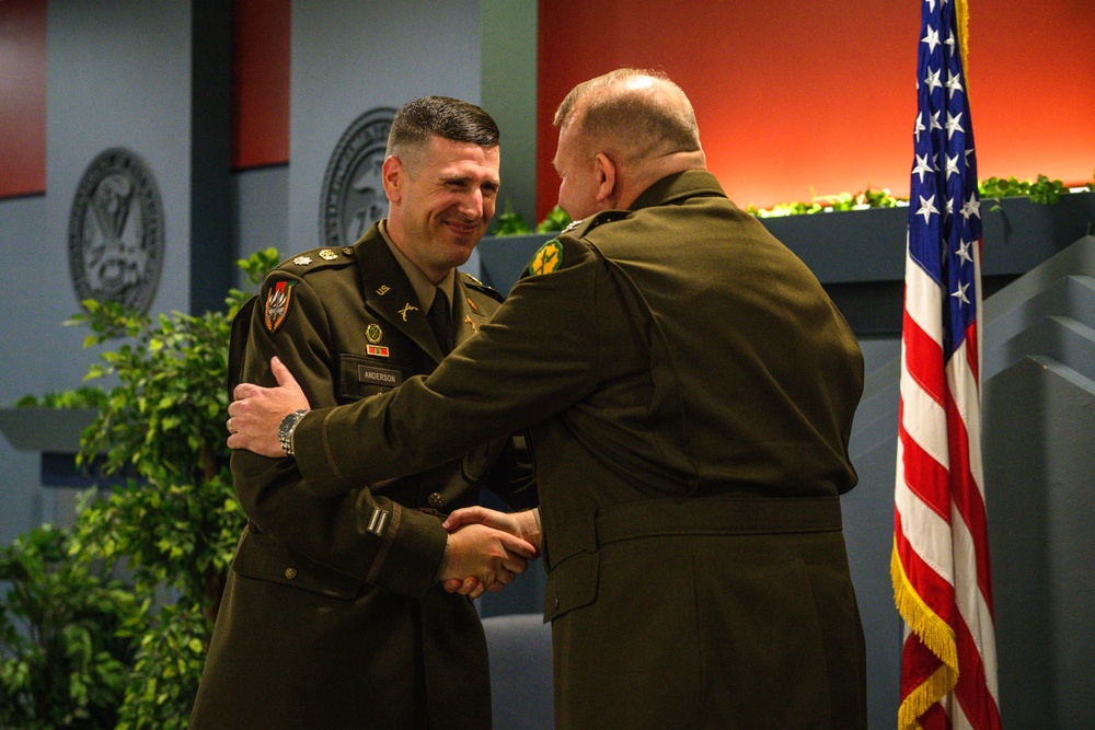 OPMG staffer promotes to Lt. Col.