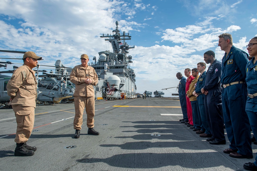 Melbourne native promotes aboard USS Boxer