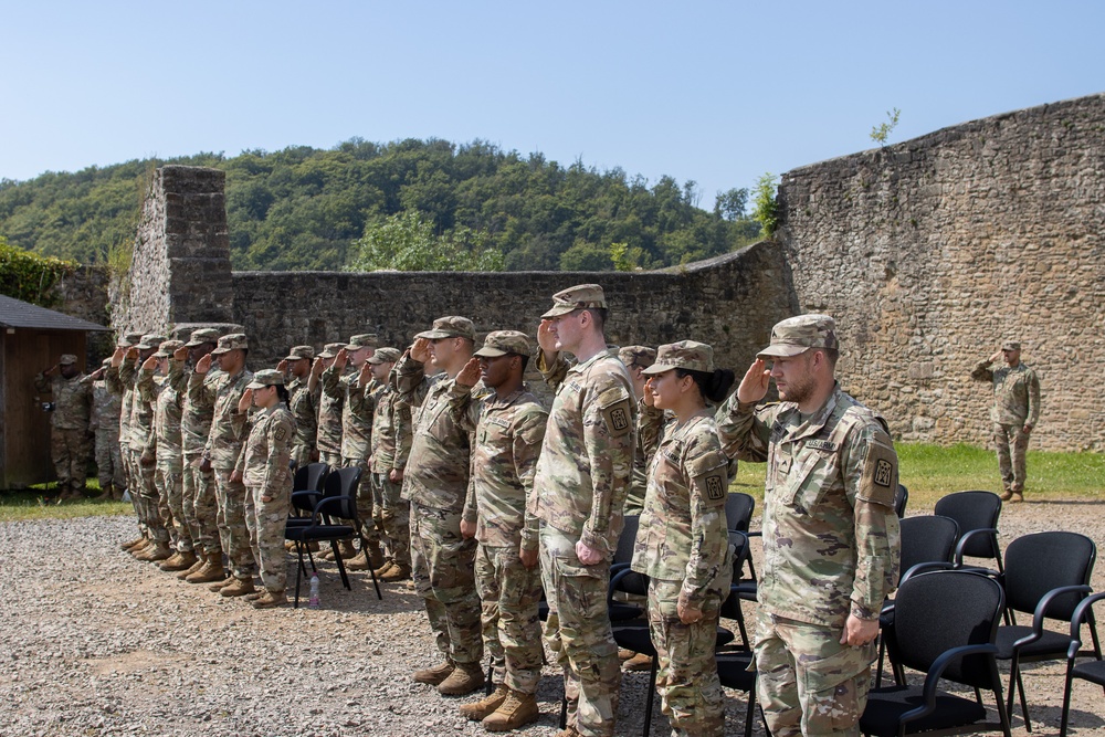 5-7 ADA Command Sergent Major Paul hosts NCO Induction Ceremony