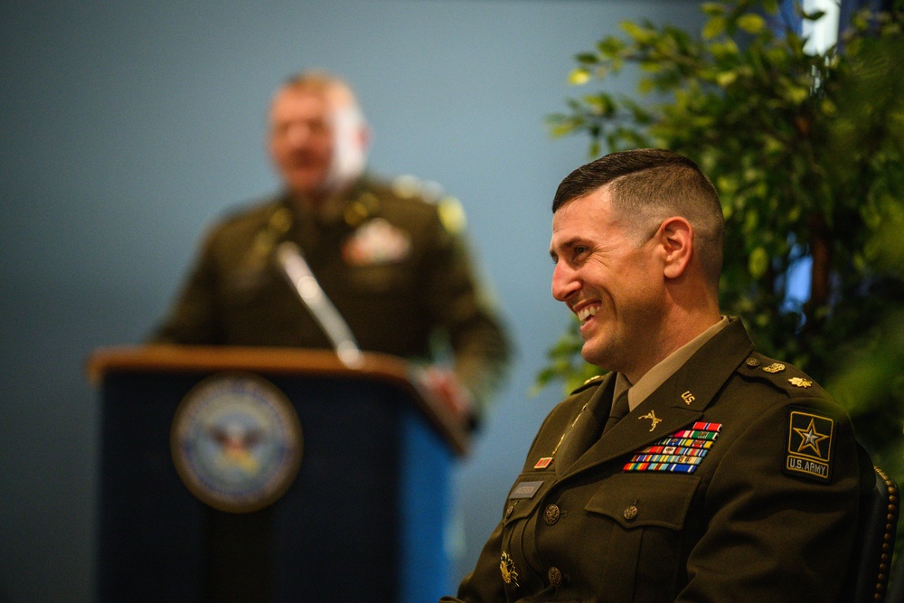 OPMG staffer promotes to Lt. Col.