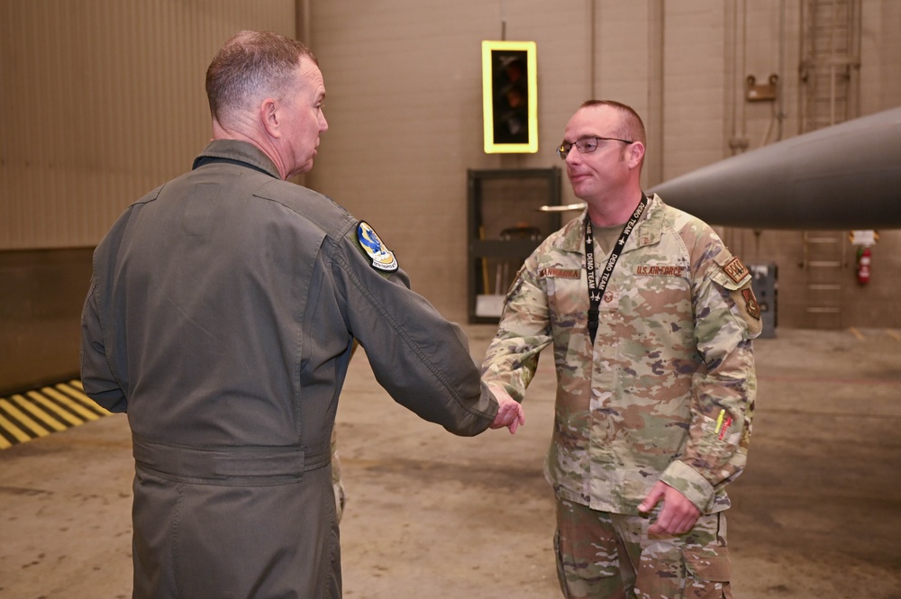 Gen. Guillot visits Eielson AFB