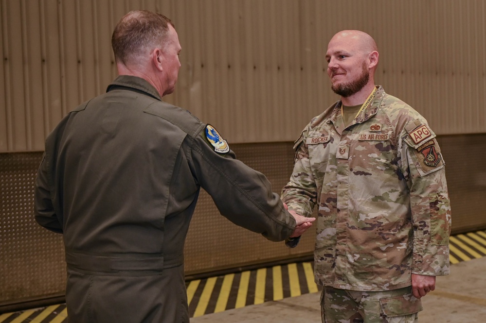 Gen. Guillot visits Eielson AFB