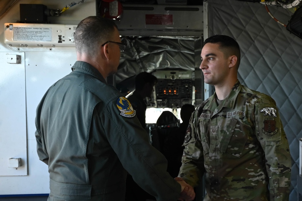 Gen. Guillot visits Eielson AFB