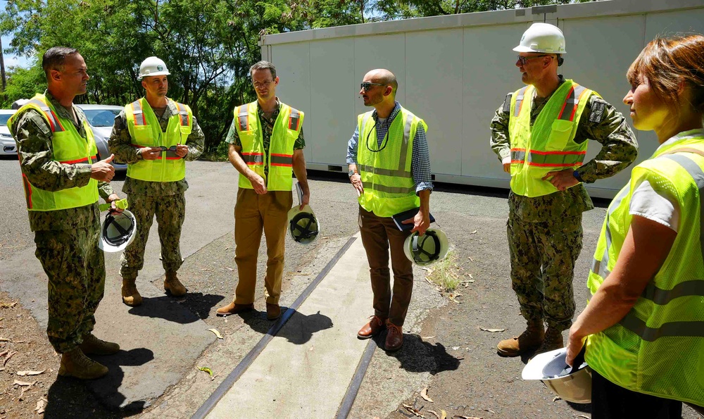 NCTF-RH Hosts Site Visit at Red Hill Bulk Fuel Storage Facility