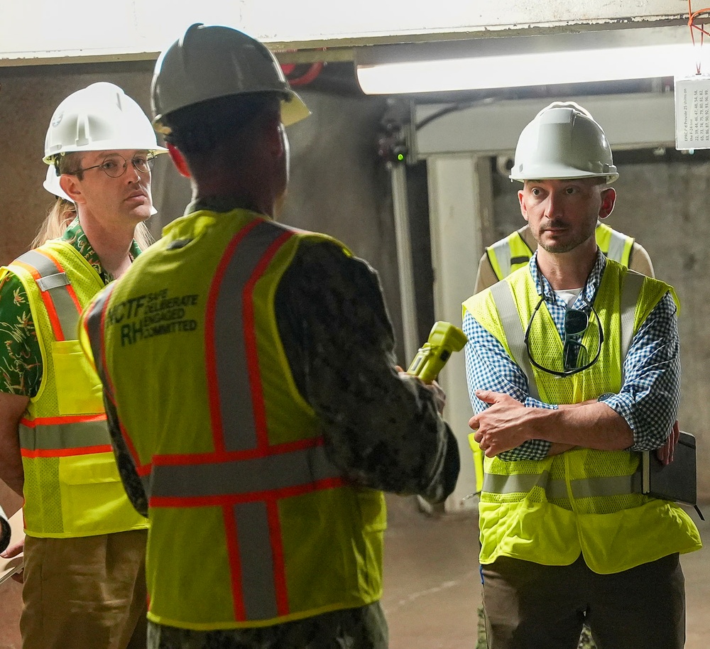 NCTF-RH Hosts Site Visit at Red Hill Bulk Fuel Storage Facility