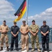 New Zealand Navy Maritime Component Commander visits FGS Frankfurt Am Main (A 1412)