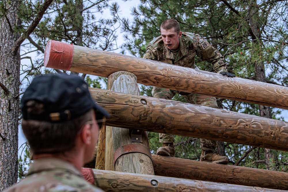 U.S. Air Force Academy BCT Class of 2028 Assault Course