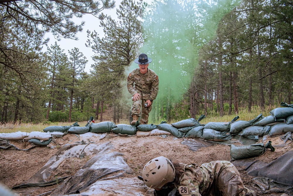 U.S. Air Force Academy BCT Class of 2028 Assault Course