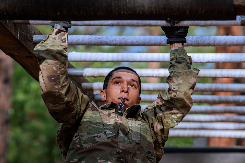 U.S. Air Force Academy BCT Class of 2028 Assault Course