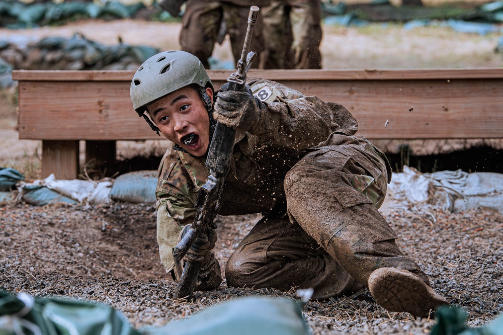 U.S. Air Force Academy BCT Class of 2028 Assault Course