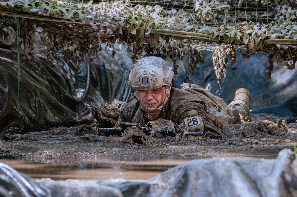 U.S. Air Force Academy BCT Class of 2028 Assault Course