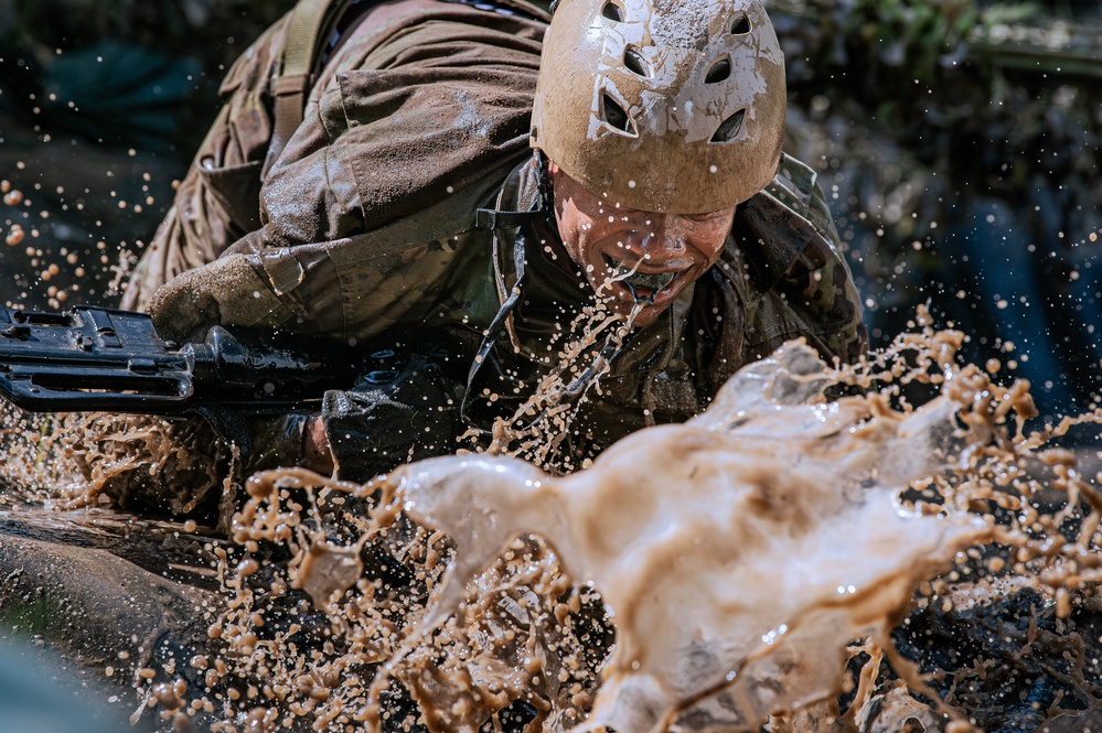 U.S. Air Force Academy BCT Class of 2028 Assault Course