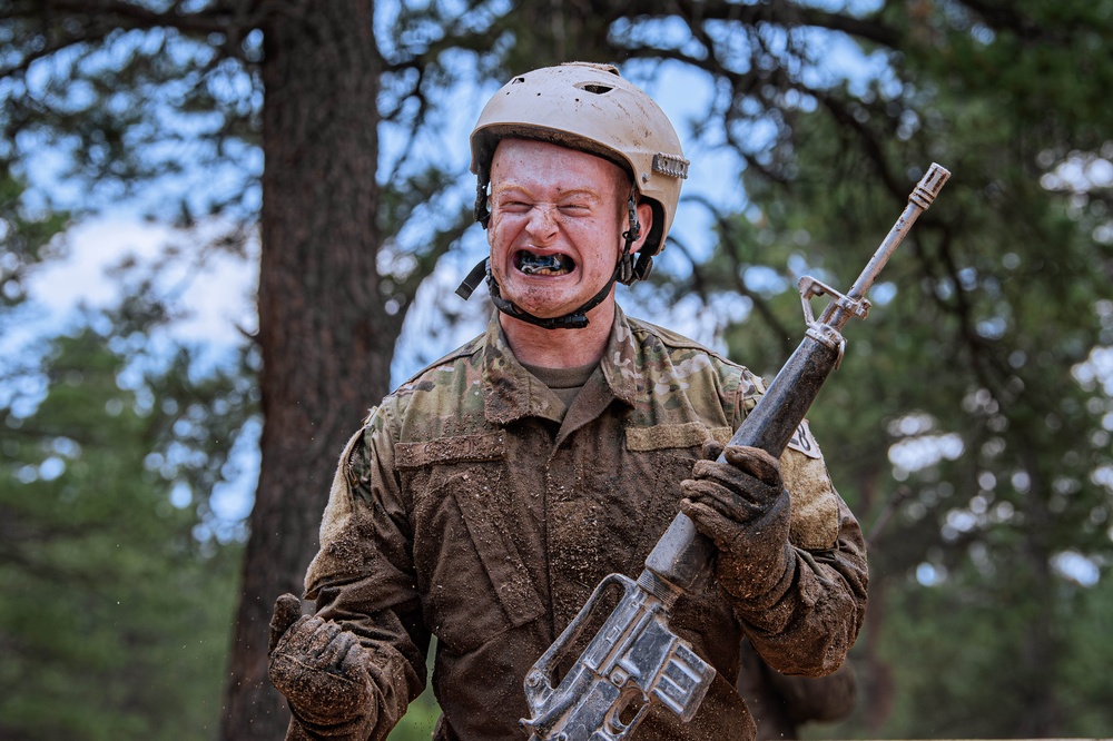 U.S. Air Force Academy BCT Class of 2028 Assault Course