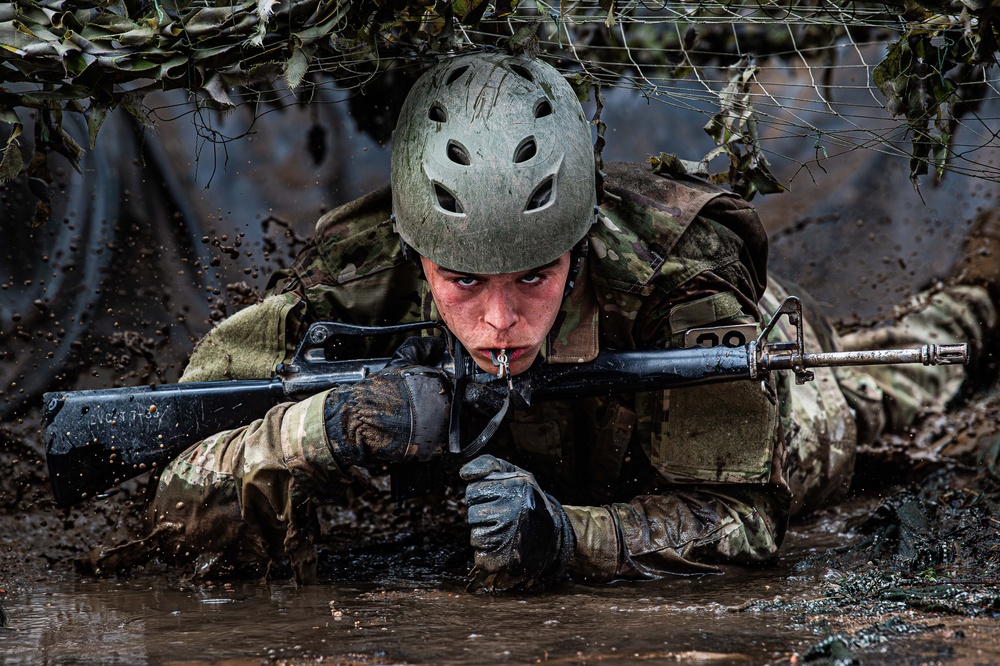 U.S. Air Force Academy BCT Class of 2028 Assault Course