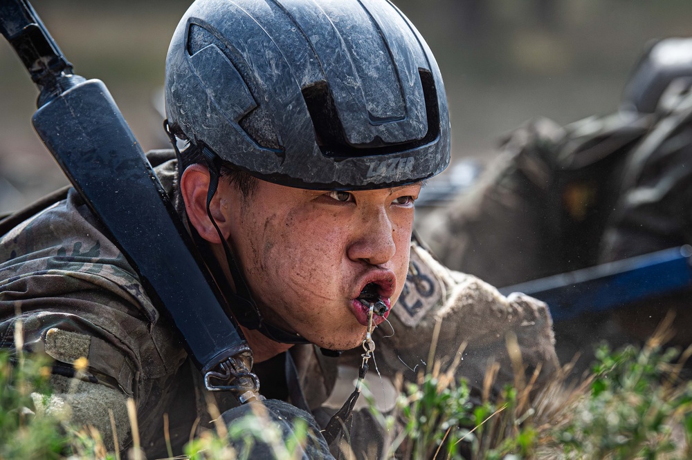 U.S. Air Force Academy BCT Class of 2028 Assault Course