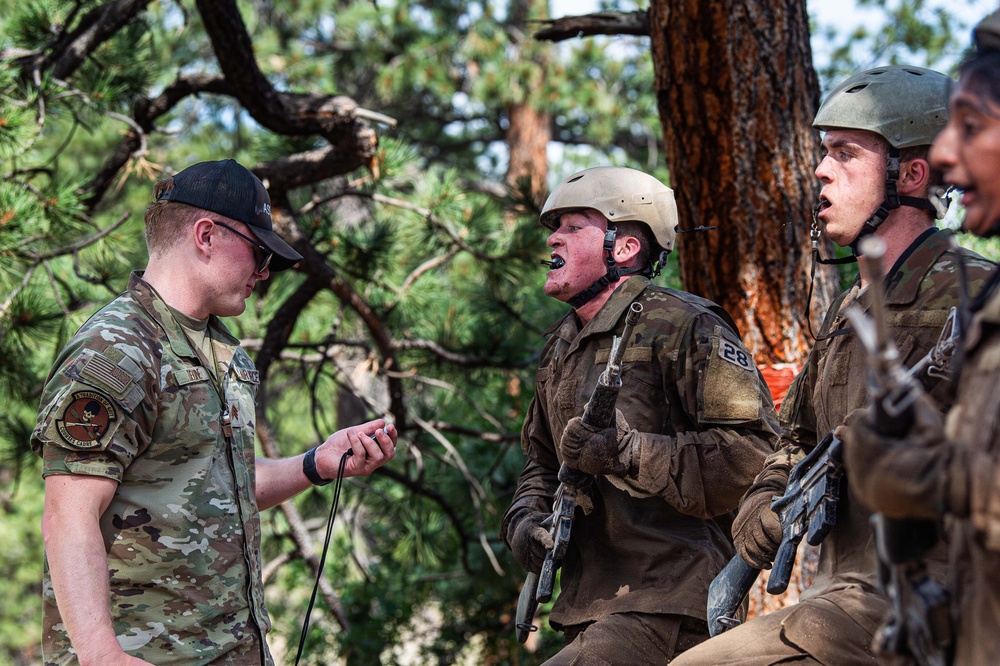 U.S. Air Force Academy BCT Class of 2028 Assault Course