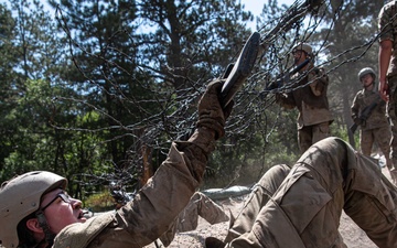 U.S. Air Force Academy BCT Class of 2028 Assault Course