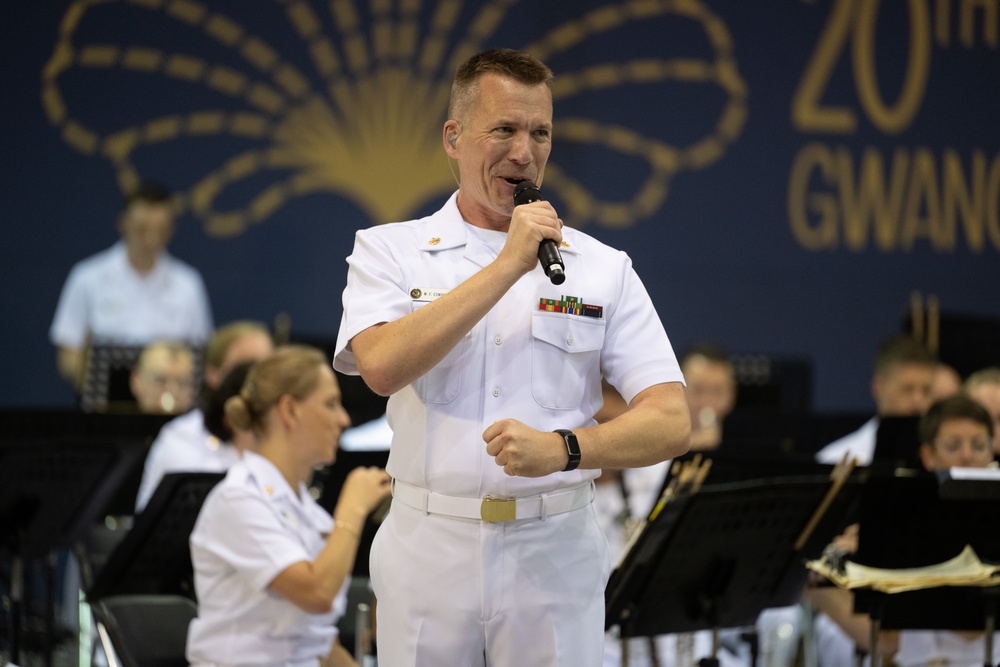 U.S. Navy Concert Band performs at WASBE International Conference