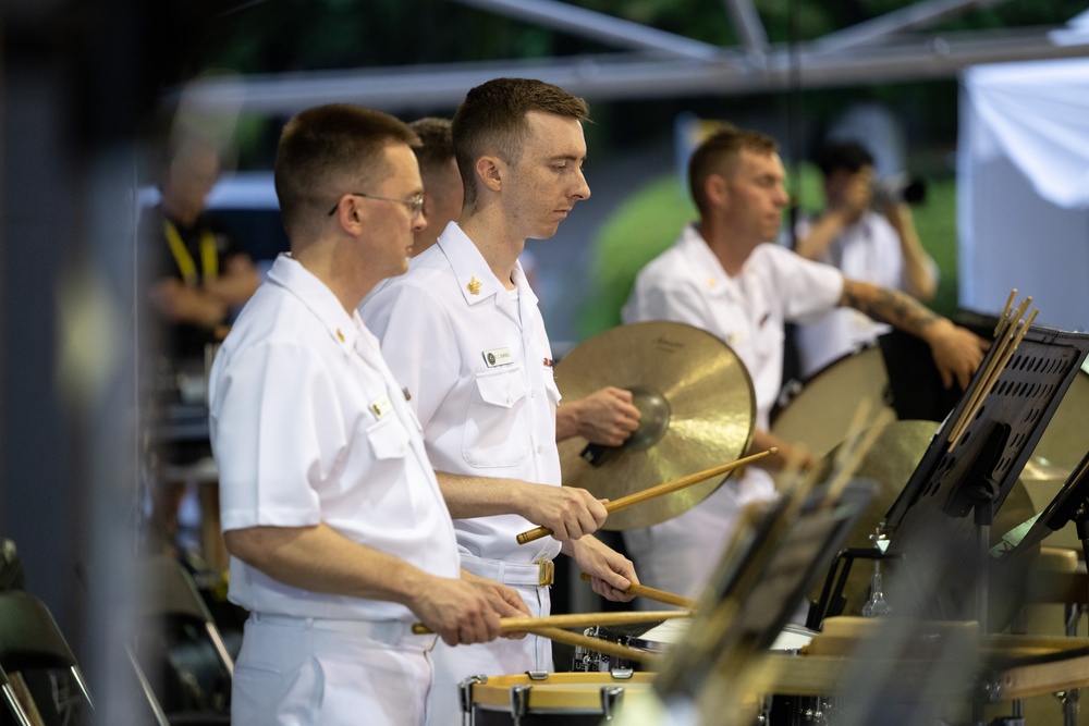 U.S. Navy Concert Band performs at WASBE International Conference