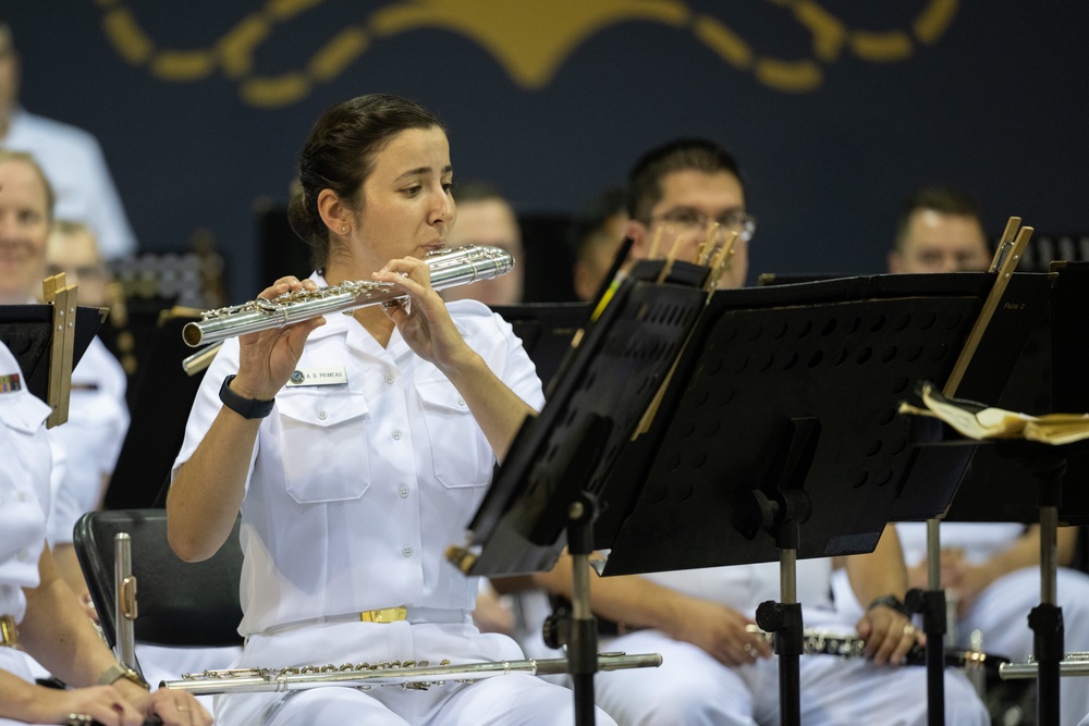 U.S. Navy Concert Band performs at WASBE International Conference