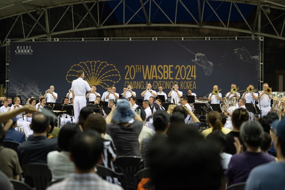 U.S. Navy Concert Band performs at WASBE International Conference