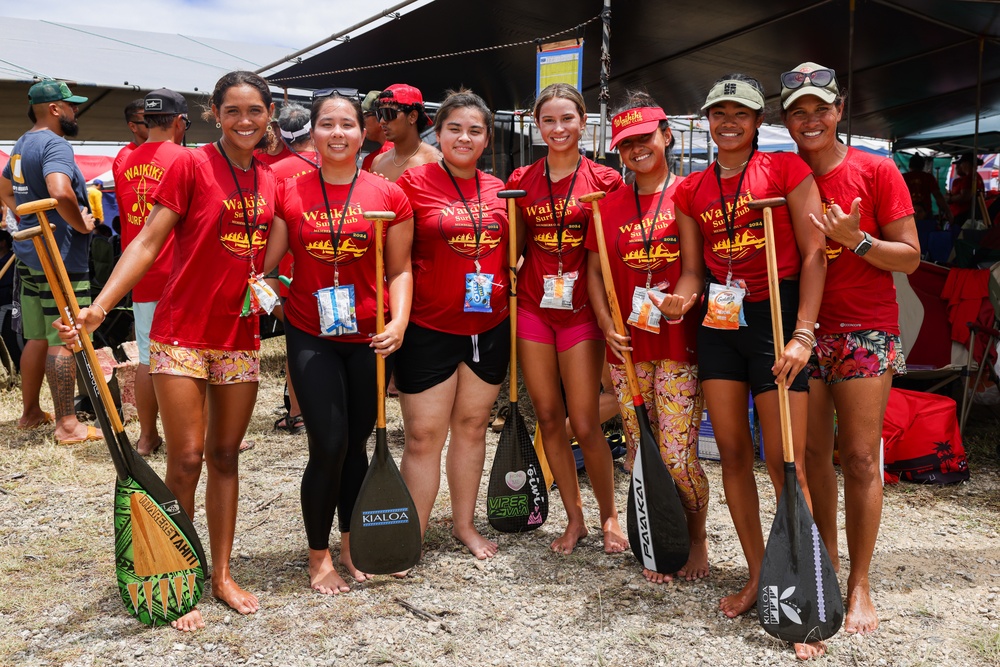 Canoe Clash: MCBH co-hosts 2024 John D. Kaupiko Canoe Regatta