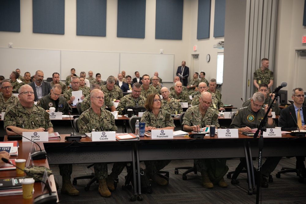 Chief of Naval Operations Hosts Futures Game at U.S. Naval War College