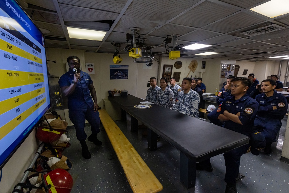 U.S. and Philippine Coast Guard Bilateral SAREX