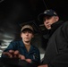 USS Ronald Reagan (CVN 76) Sailors stand watch in the pilot house