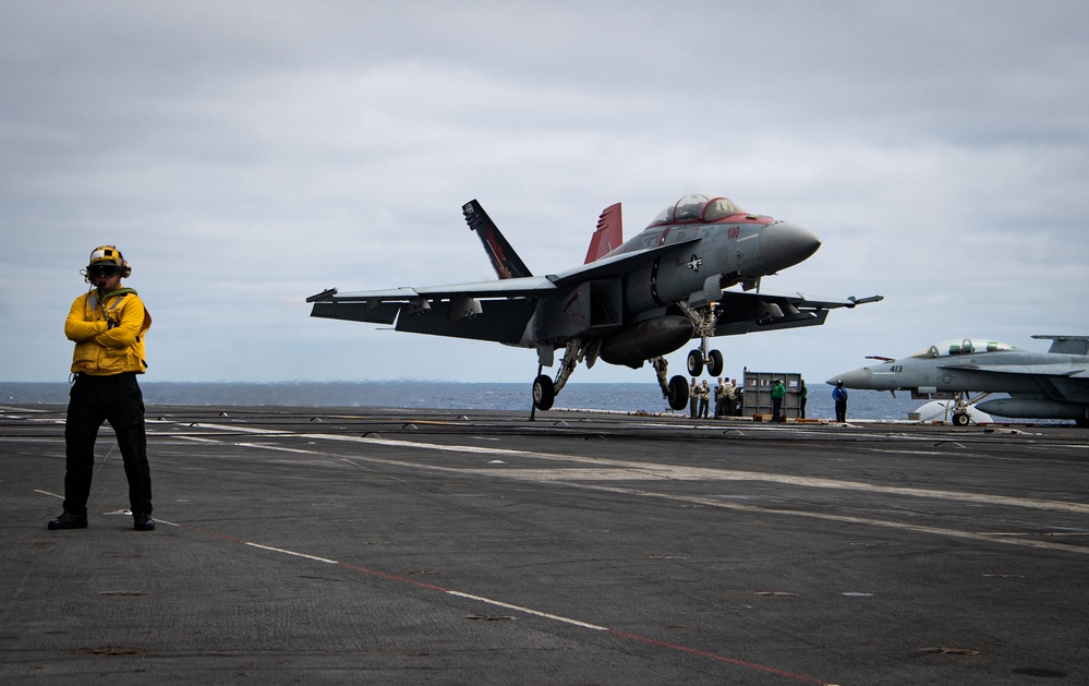 Nimitz Conducts Flight Operations