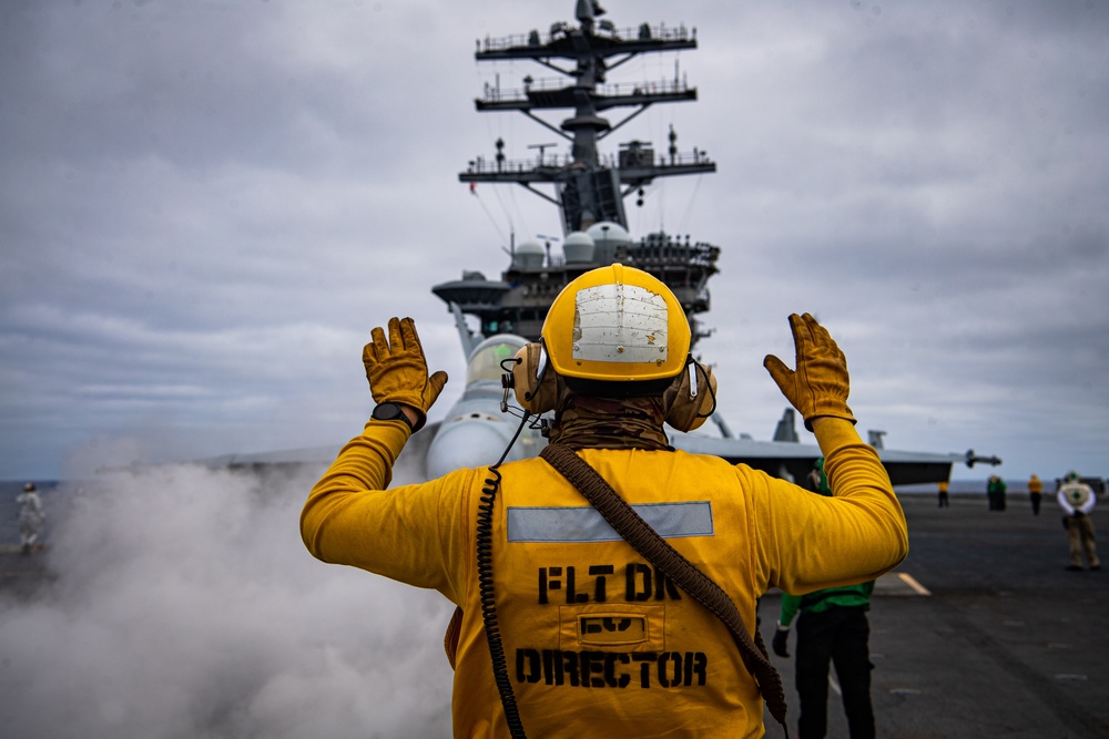 Nimitz Conducts Flight Operations