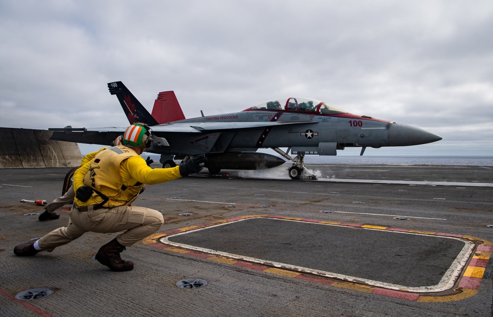 Nimitz Conducts Flight Operations