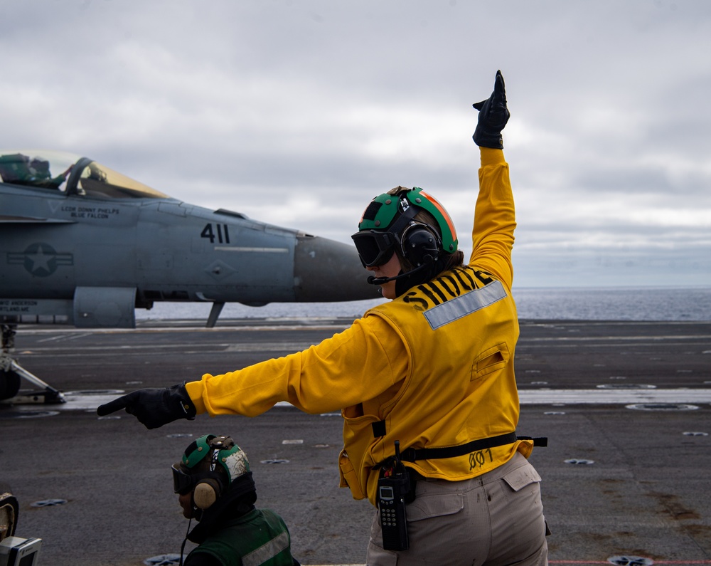 Nimitz Conducts Flight Operations