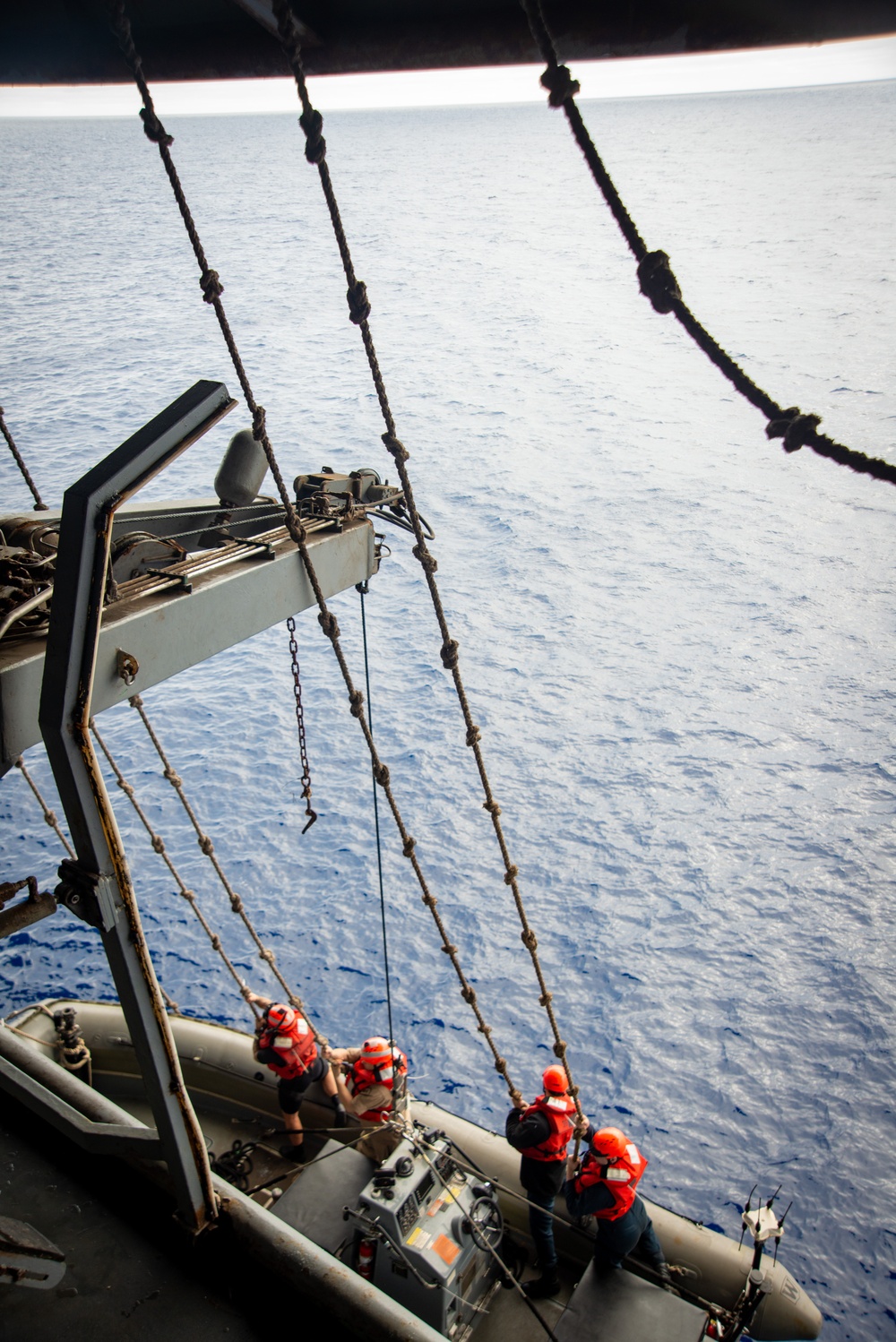 Nimitz Sailors Conduct Small Boat Operations