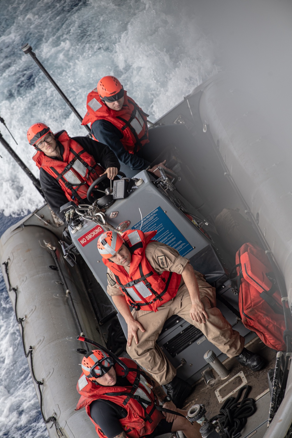 Nimitz Sailors Conduct Small Boat Operations