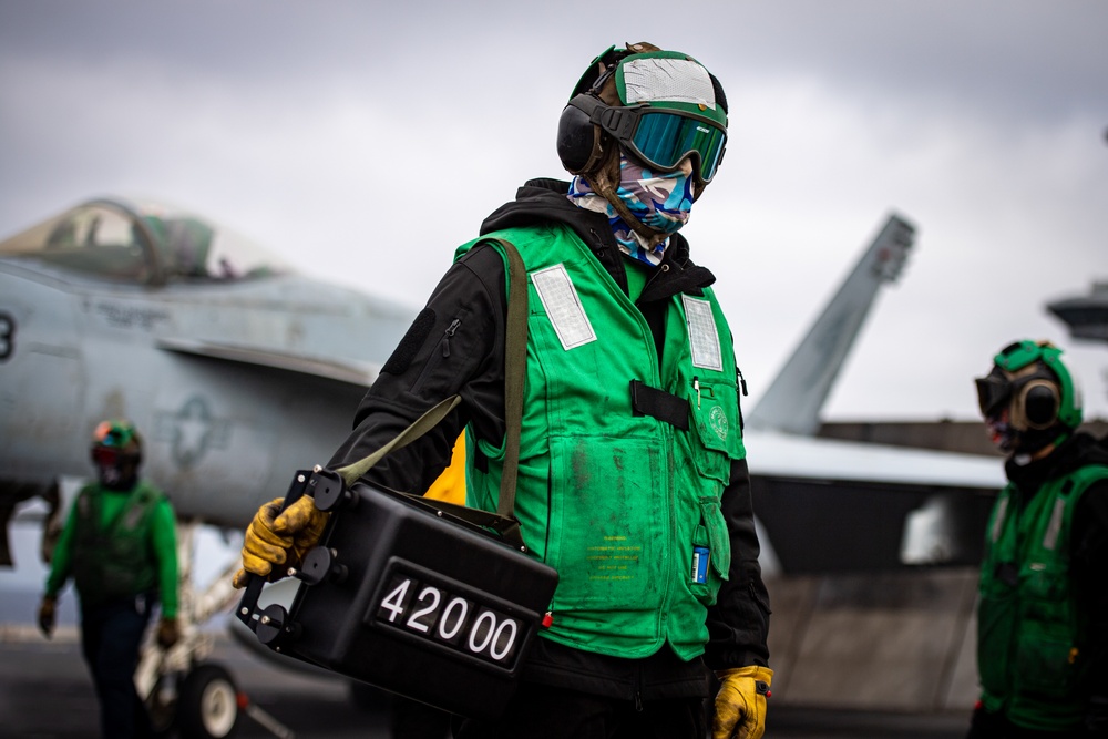 Nimitz Conducts Flight Operations