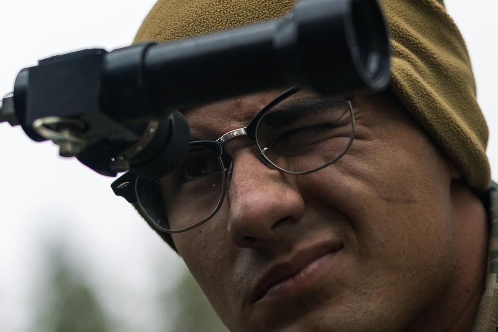 U.S. Marines with 1st LAR Bn. prepare weapon systems for Exercise Predator’s Run 24