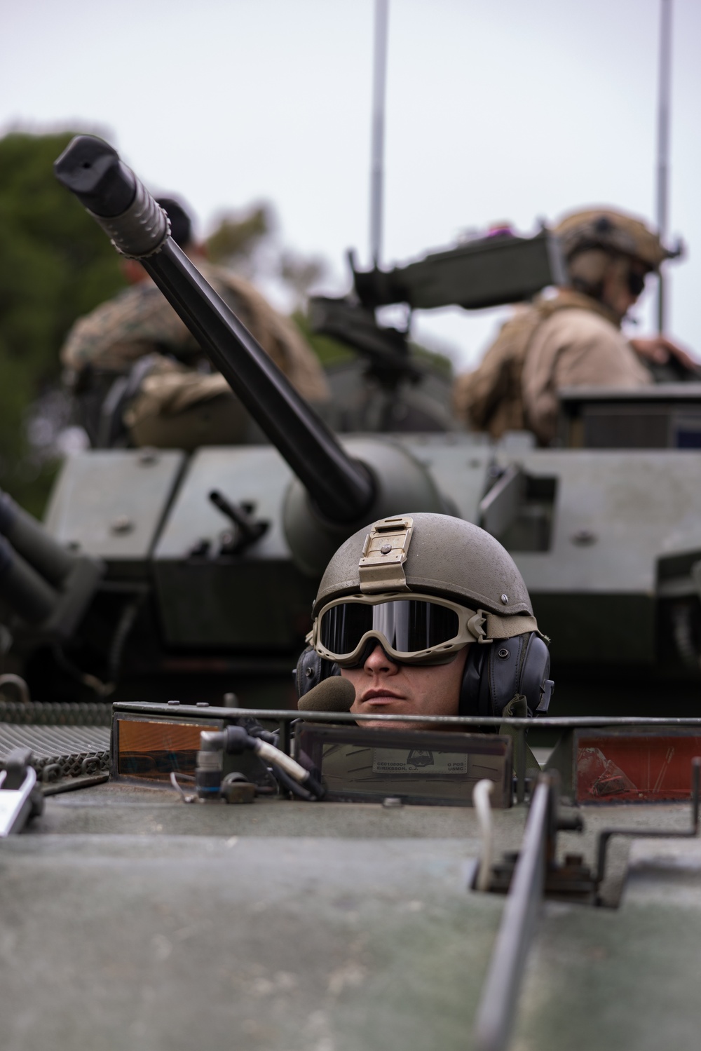 U.S. Marines with 1st LAR Bn. prepare weapon systems for Exercise Predator’s Run 24