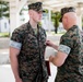 MARFORK Reenlistment and Award Ceremony