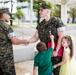 MARFORK Reenlistment and Award Ceremony