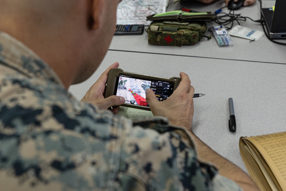 5th ANGLICO &amp; JGSDF | conduct simulated CAS