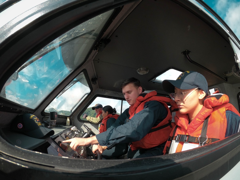USS America (LHA 6) Small Boat Operations