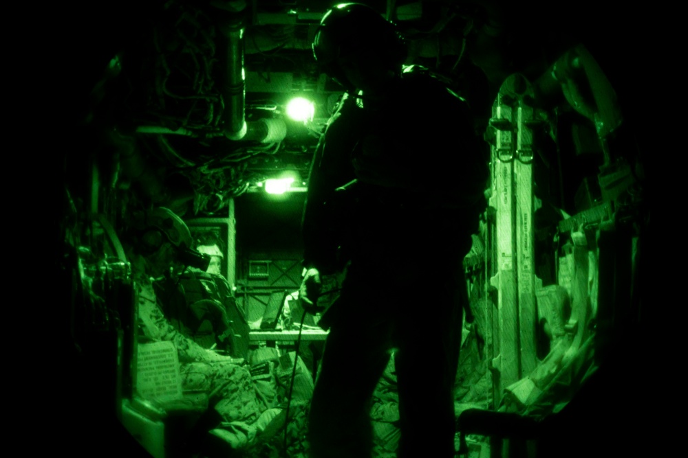 MRF-D 24.3 Marines conduct aerial command and control from MV-22B Osprey during Exercise Predator’s Run 24