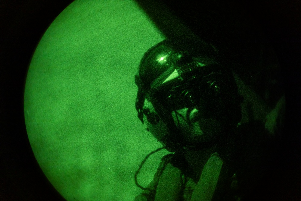 MRF-D 24.3 Marines conduct aerial command and control from MV-22B Osprey during Exercise Predator’s Run 24