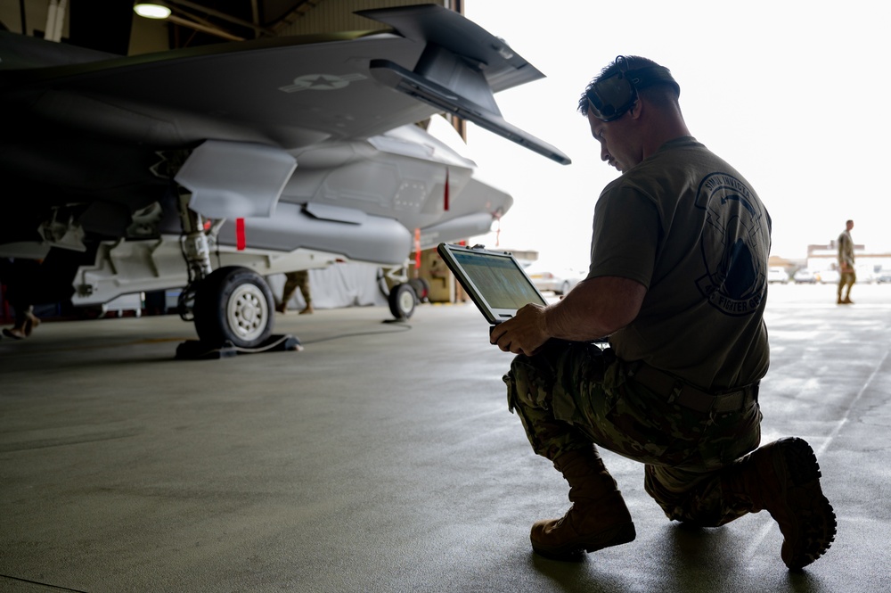 493rd FGS load crew brings home the trophy at quarterly Liberty Wing competition