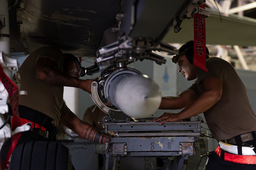 493rd FGS load crew brings home the trophy at quarterly Liberty Wing competition