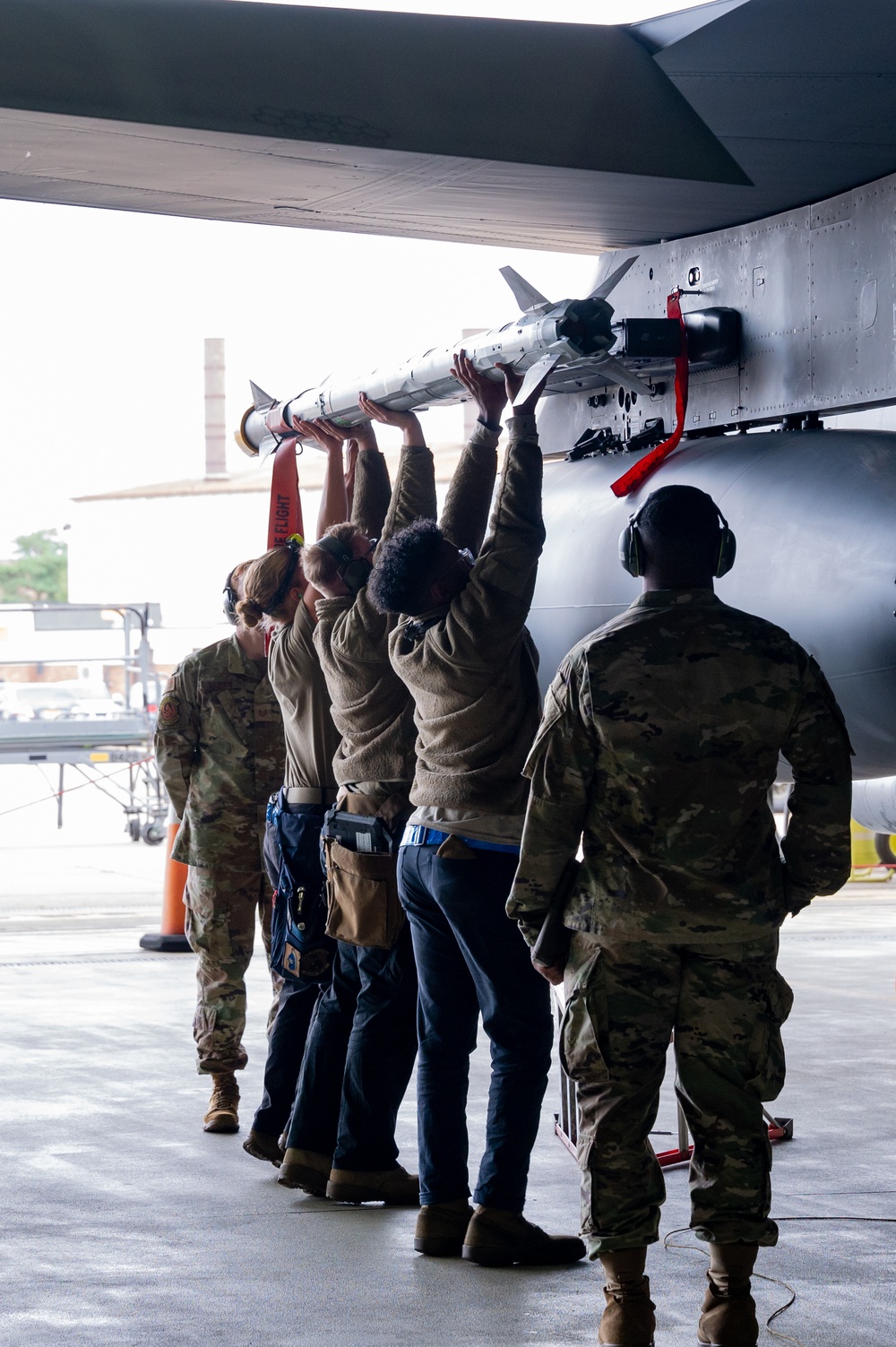 493rd FGS load crew brings home the trophy at quarterly Liberty Wing competition