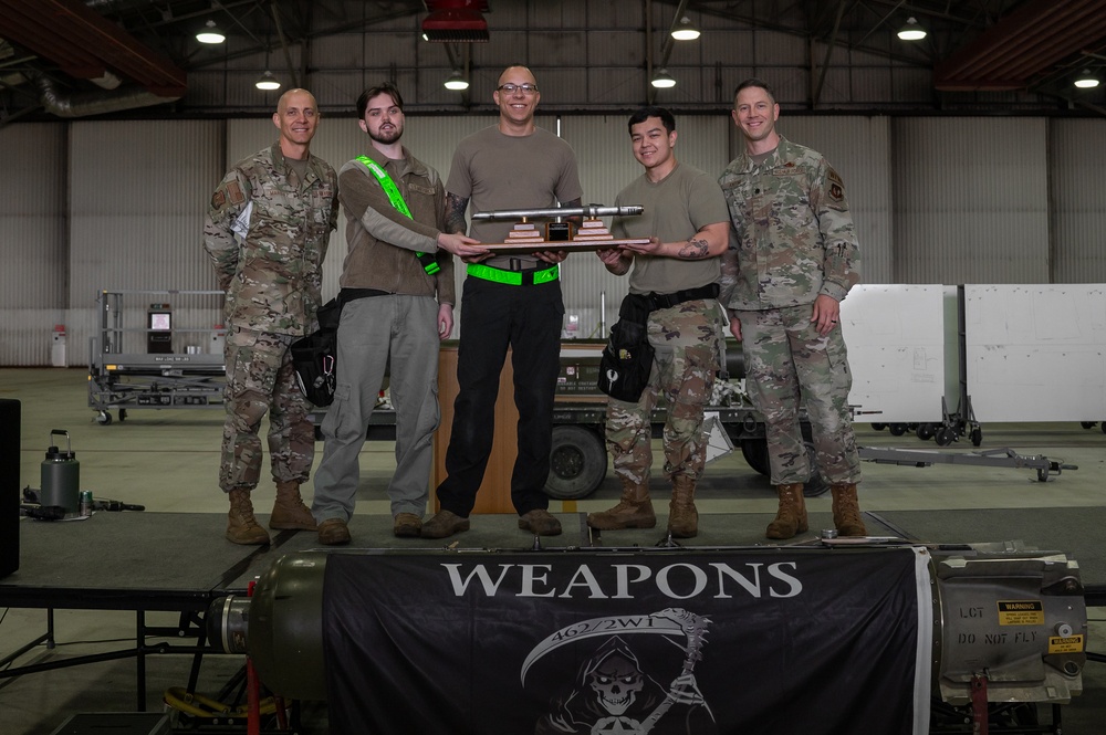 493rd FGS load crew brings home the trophy at quarterly Liberty Wing competition