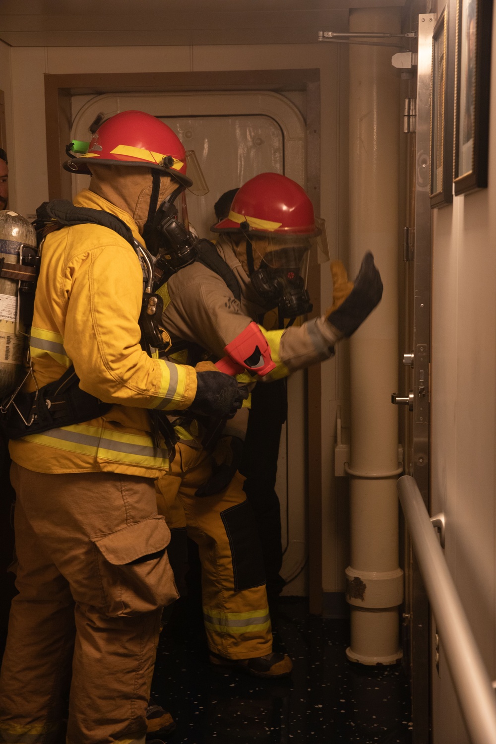 USS Lewis B. Puller Conducts Damage Control Drills