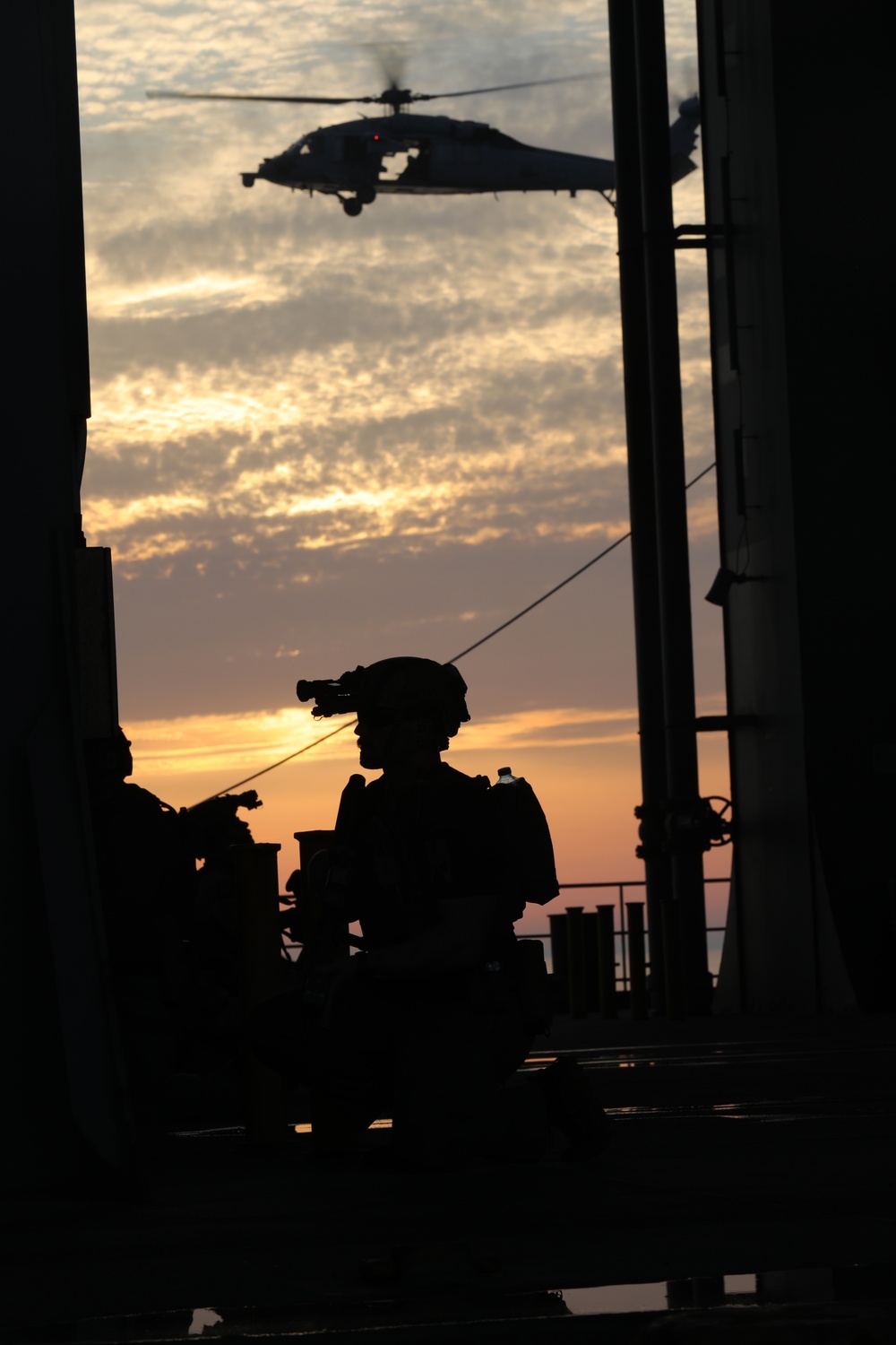 USS Lewis B. Puller Conducts VBSS Drill in U.S. 5th Fleet AOO
